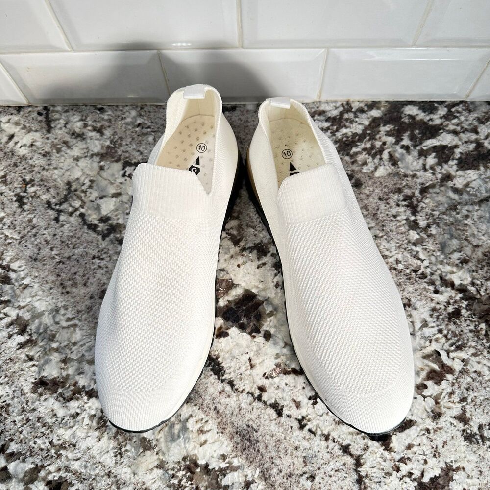 Sneakers JoliMall White Athletic Shoes